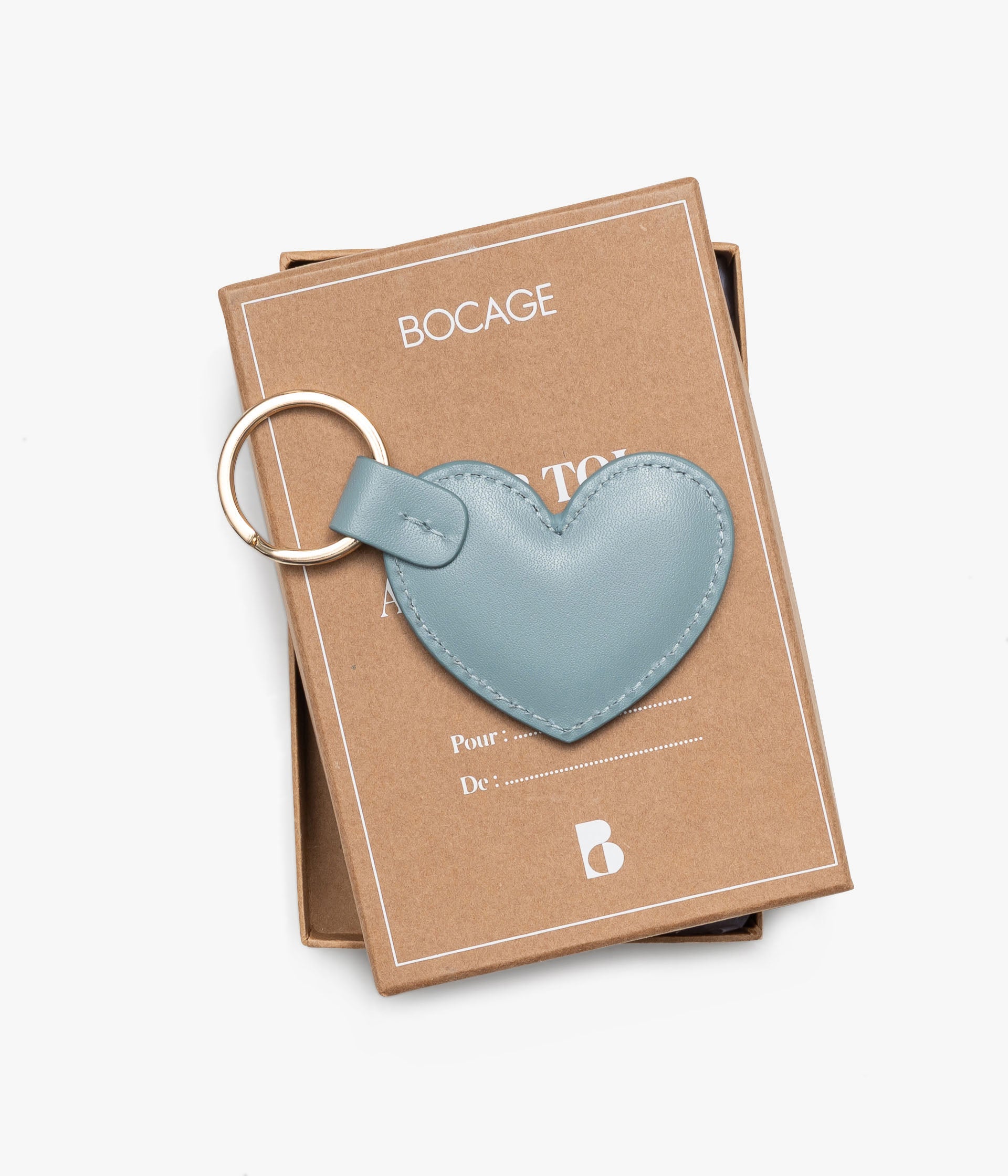 Porte-clé Cheffe bleu