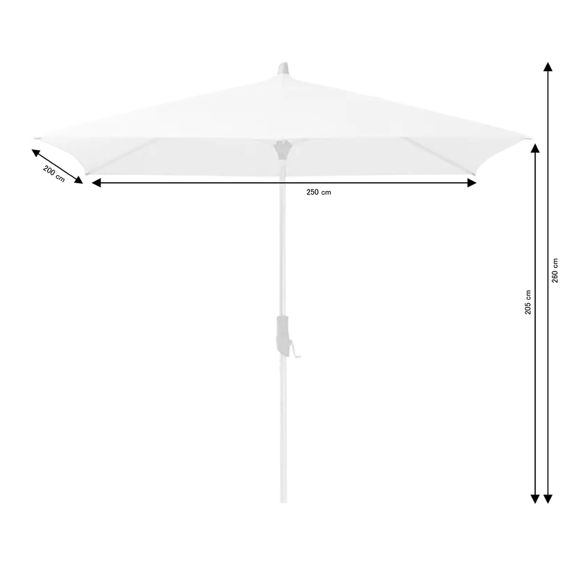 Sonnenschirm Alu Twist