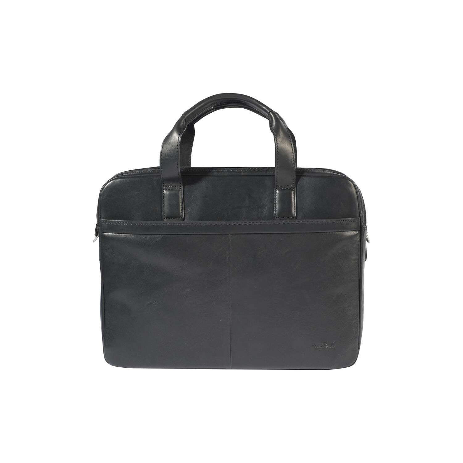 2 Compartment Laptop Briefcase, black