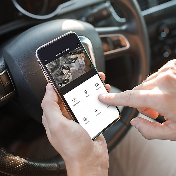Détecteur de fumée connecté wifi HomeSmoke - Avidsen - 127065