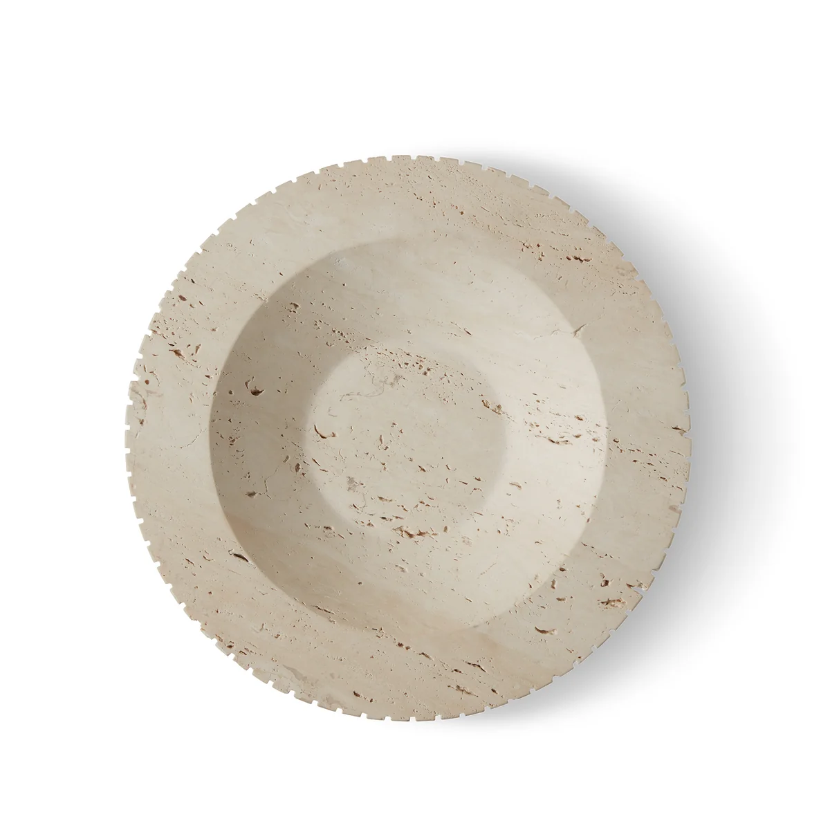 Fredericia - Locus Schale, Ø 40 cm, Travertin
