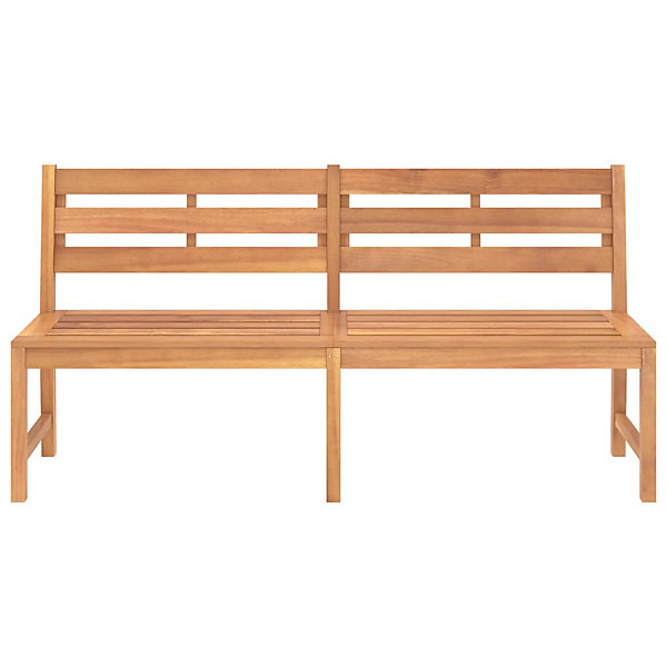 Banc de jardin meuble de patio bois Helloshop26