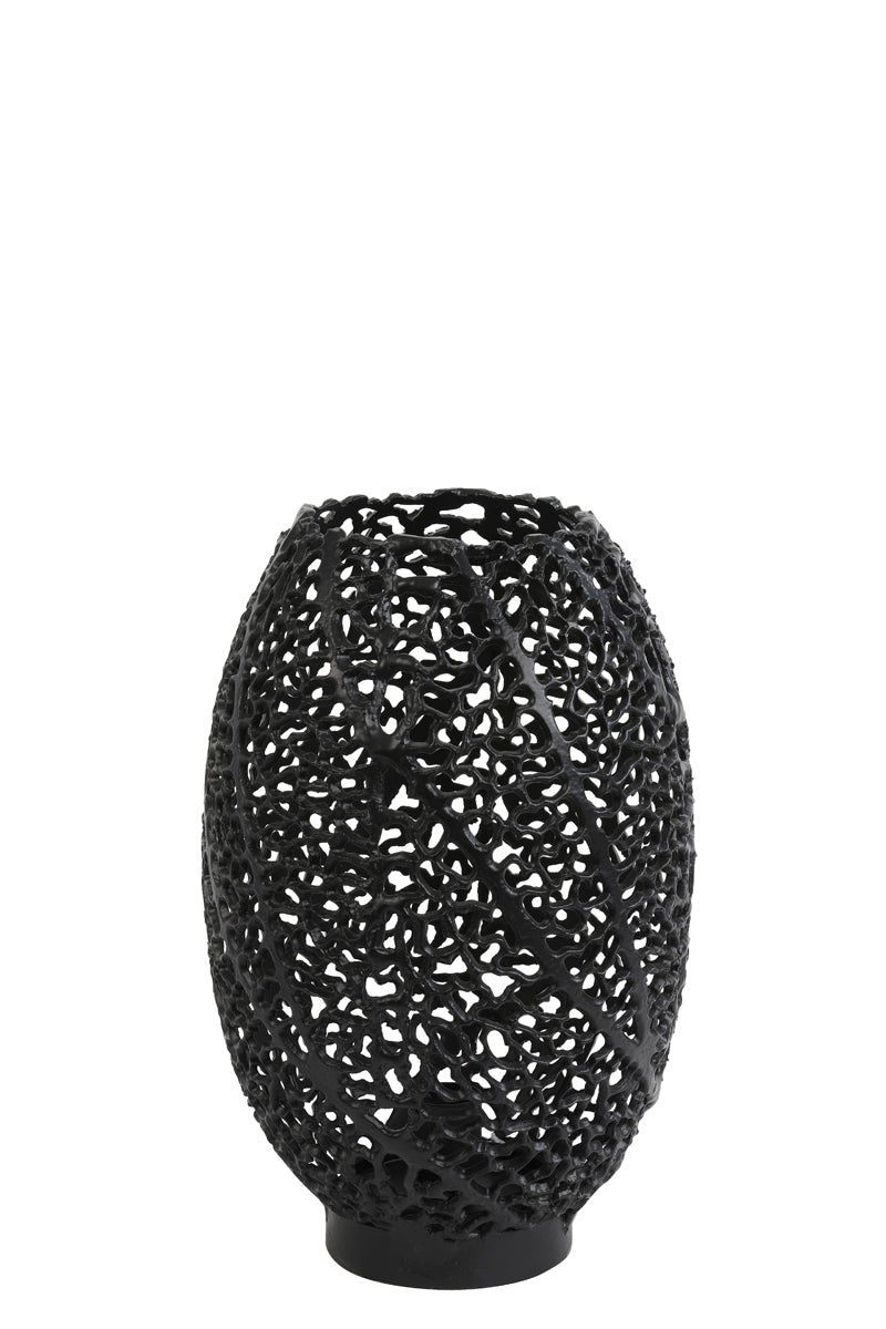 Light & Living - Tafellamp SINULA - Ø24x40cm - Zwart