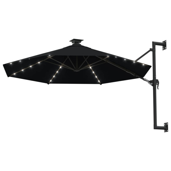 Parasol ogrodowy CzarnyvidaXL