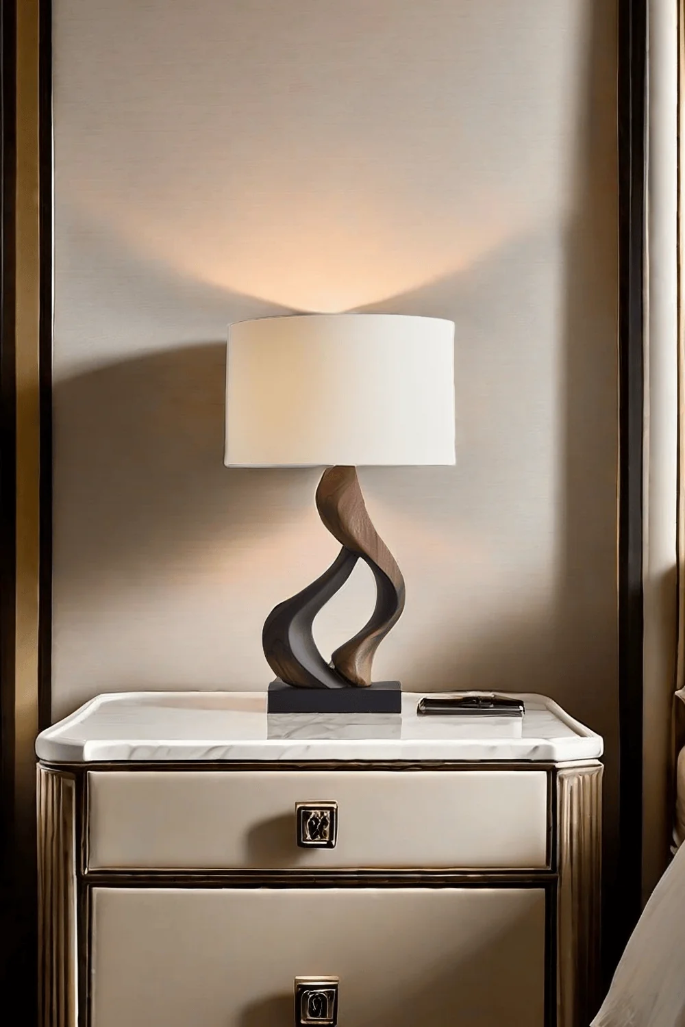 Wooden Art Lamp #WL005