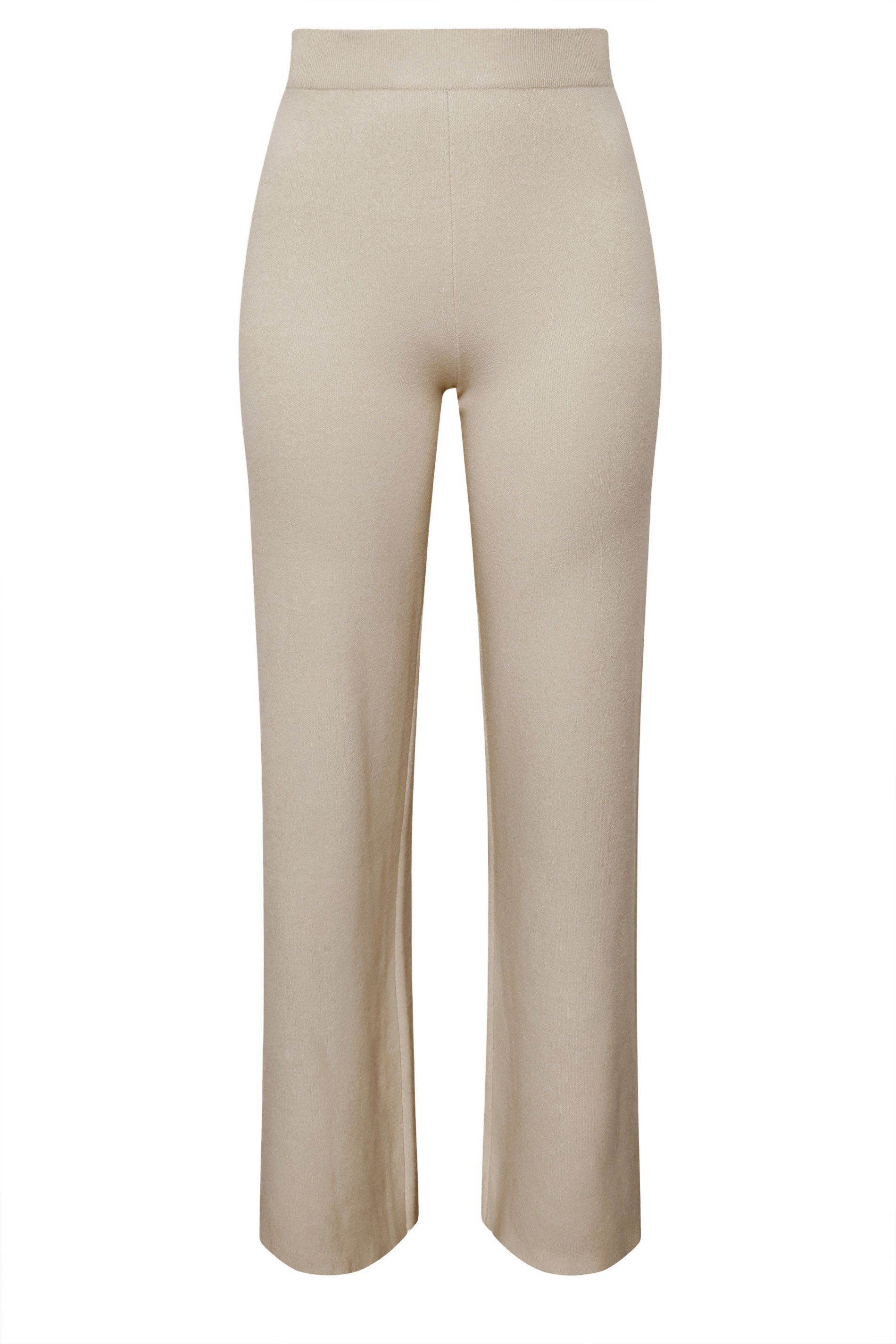 Long Tall Sally Tall Premium Knitted Wide Leg Trousers
