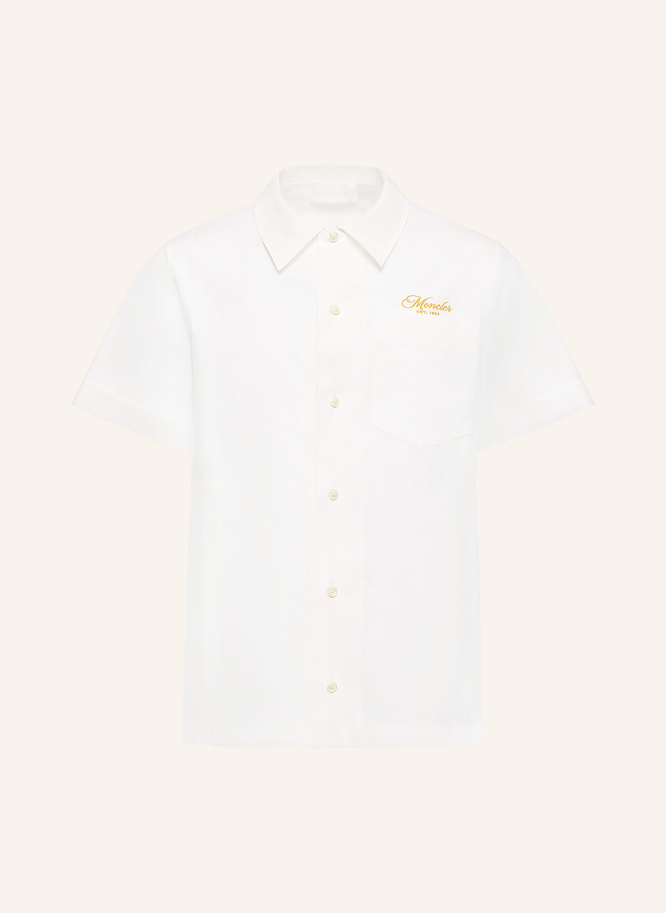 MONCLER Kurzarm-Hemd Comfort Fit