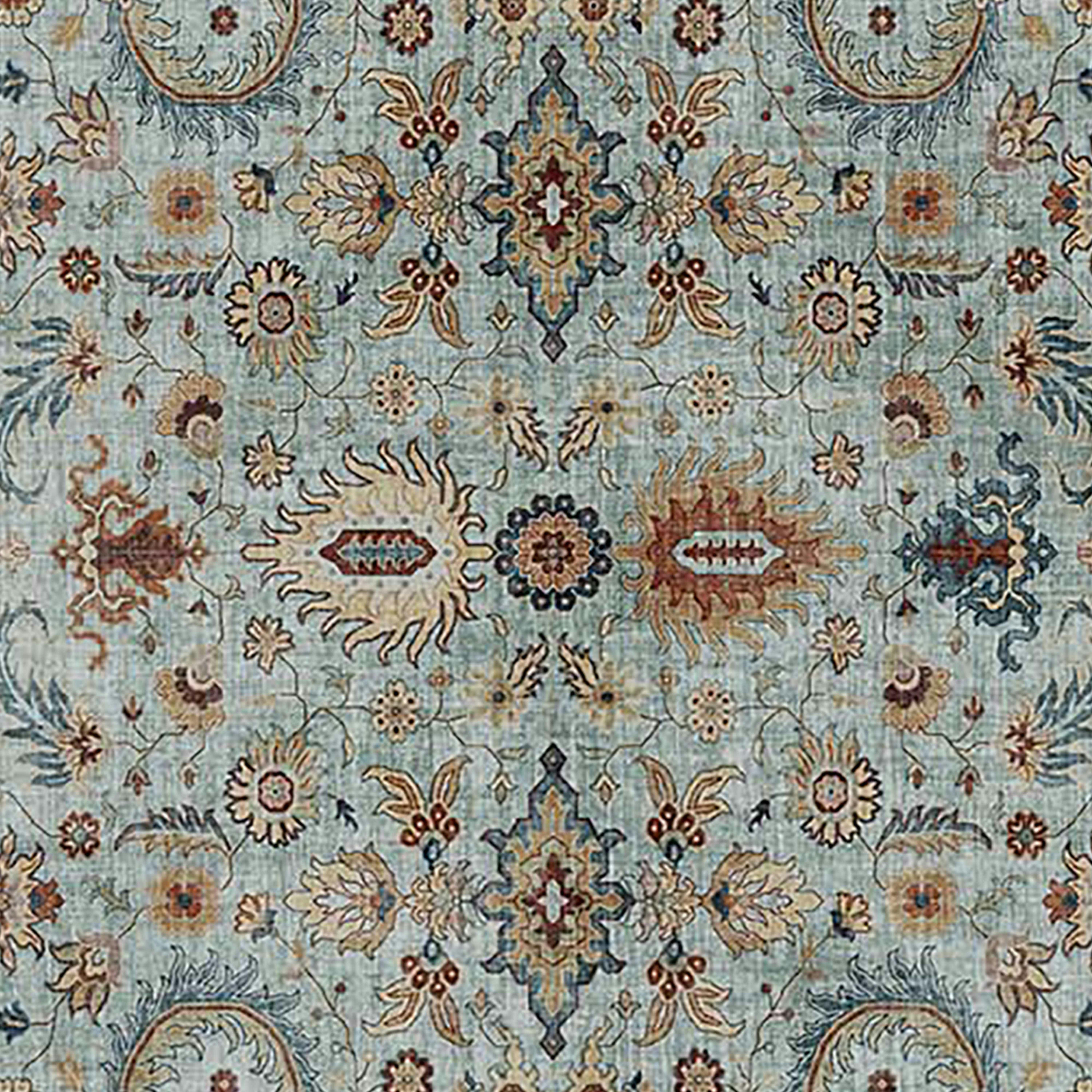 ROSALIA - Tapis rectangulaire chenille motif antique 120 x 170 cm