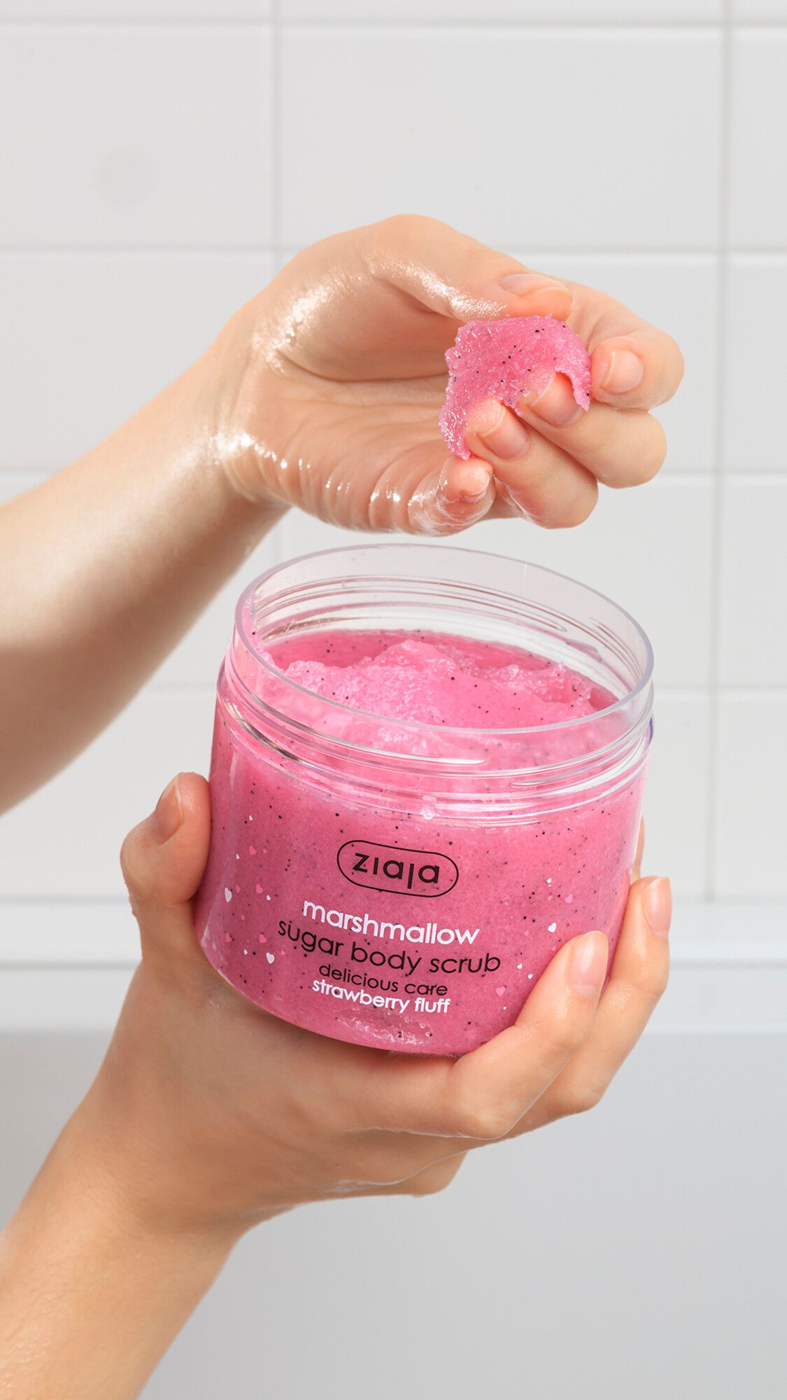Ziaja Marshmallow Sugar Body Scrub 300ml
