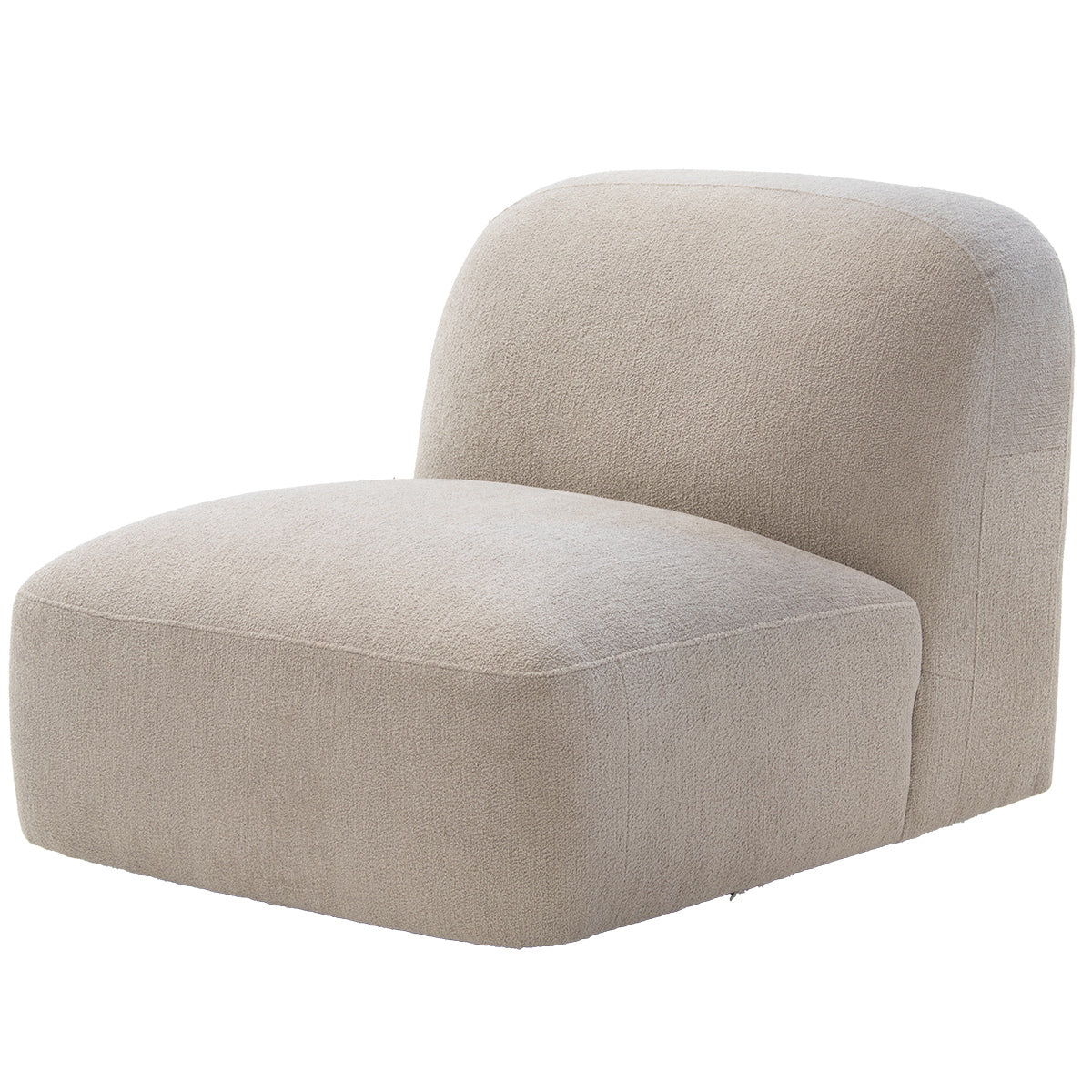Giga Meubel Fauteuil Mary - Stof/Metaal - Taupe