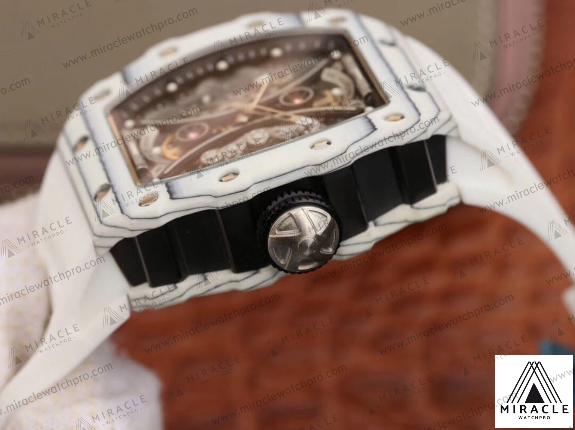 Replica Watch-RICHARD MILLE-ref.RM53-01-Elite Clone-49.90mm*42.70mm*16.15mm