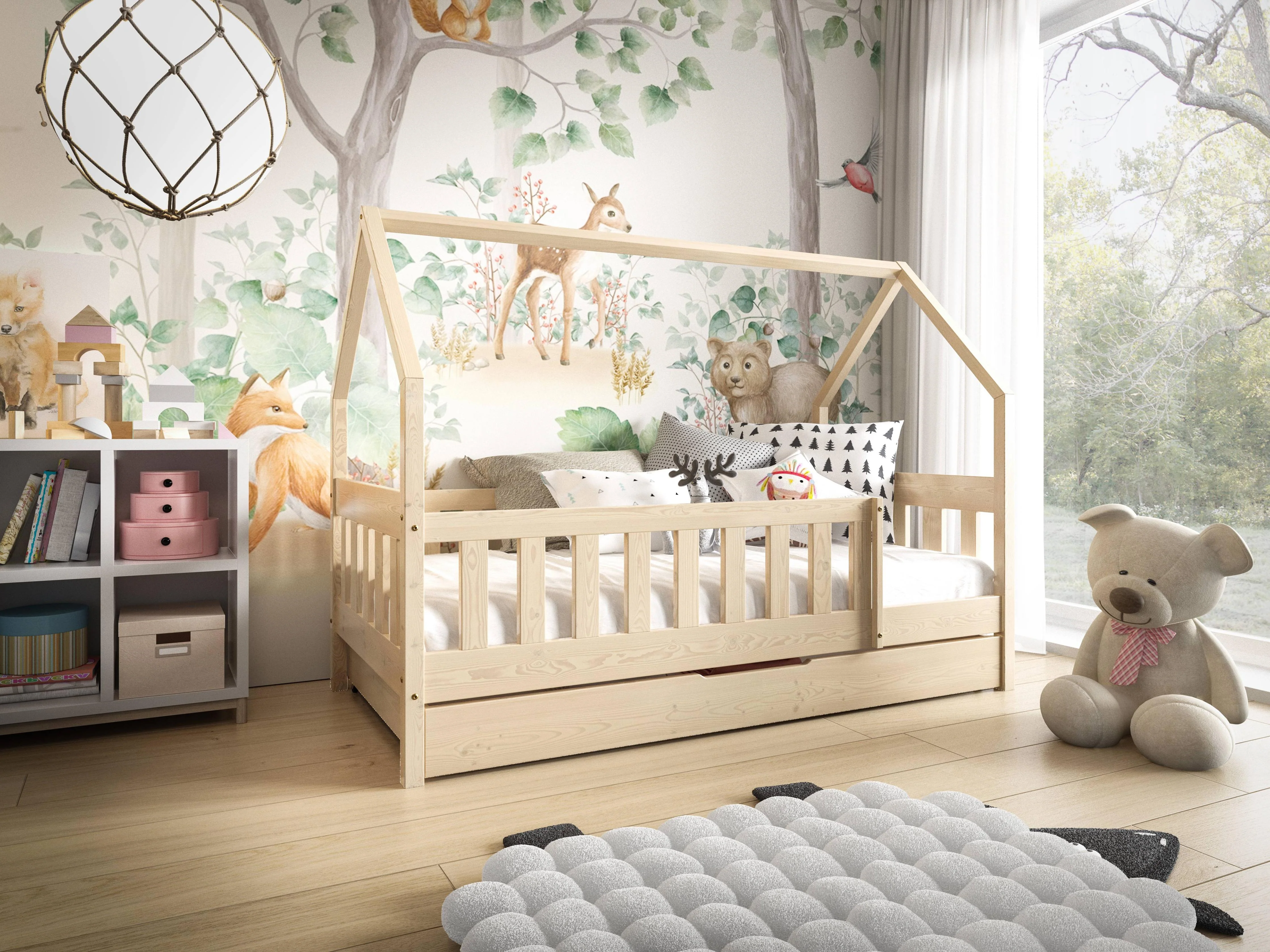 Kinderbed Lynn met lade en matras