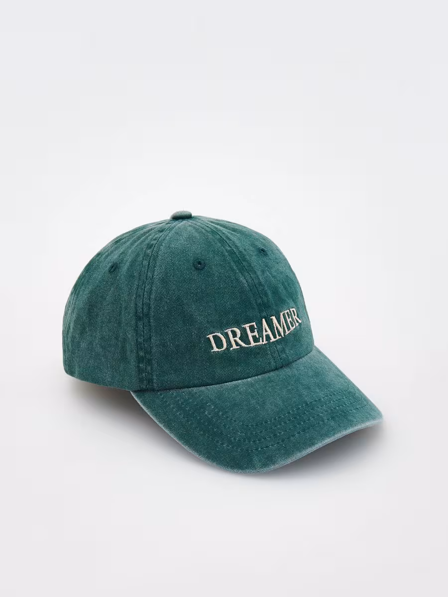 Baseball Cap With Wash Effect
