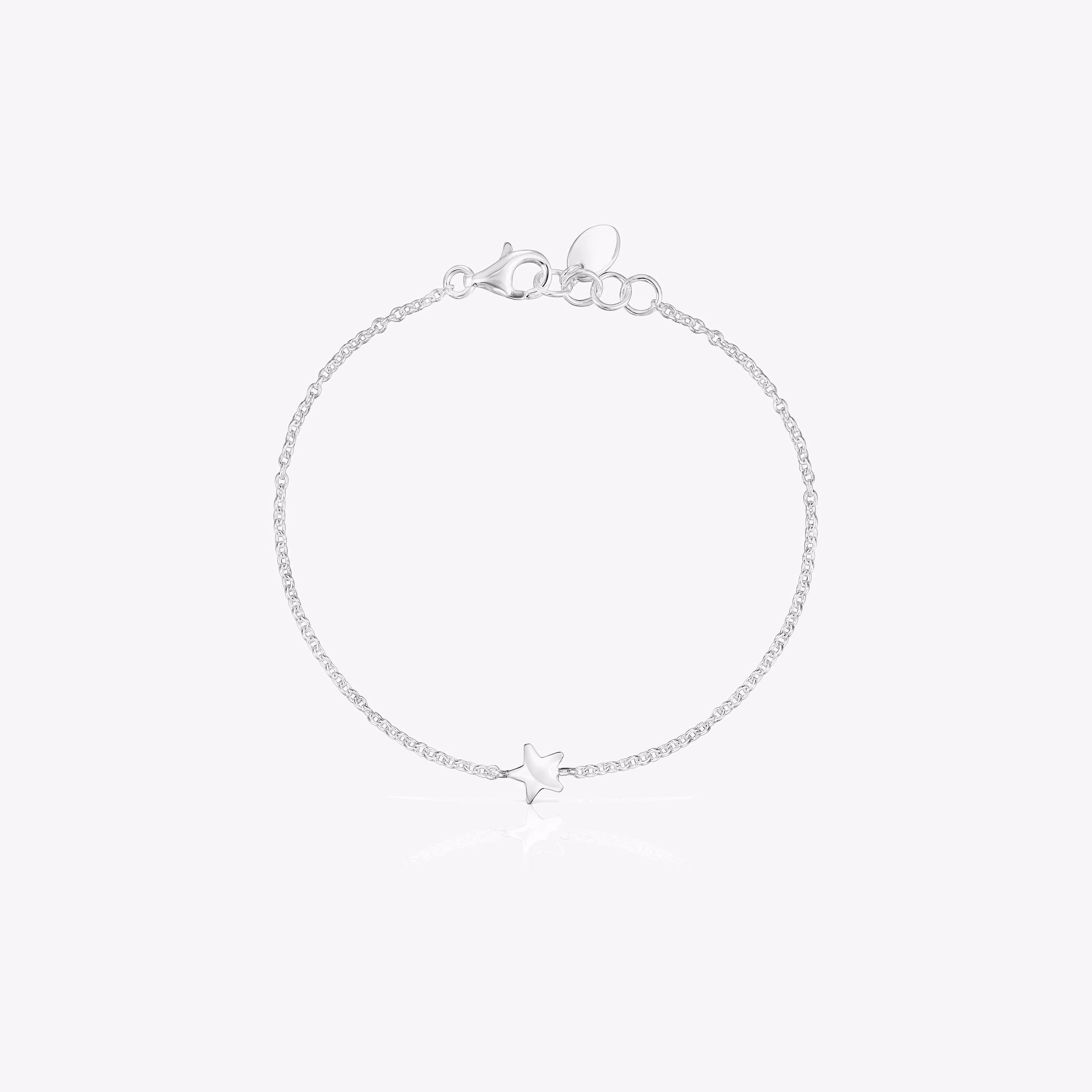 Pack de Pulseras oso-estrella de plata Mini Icons