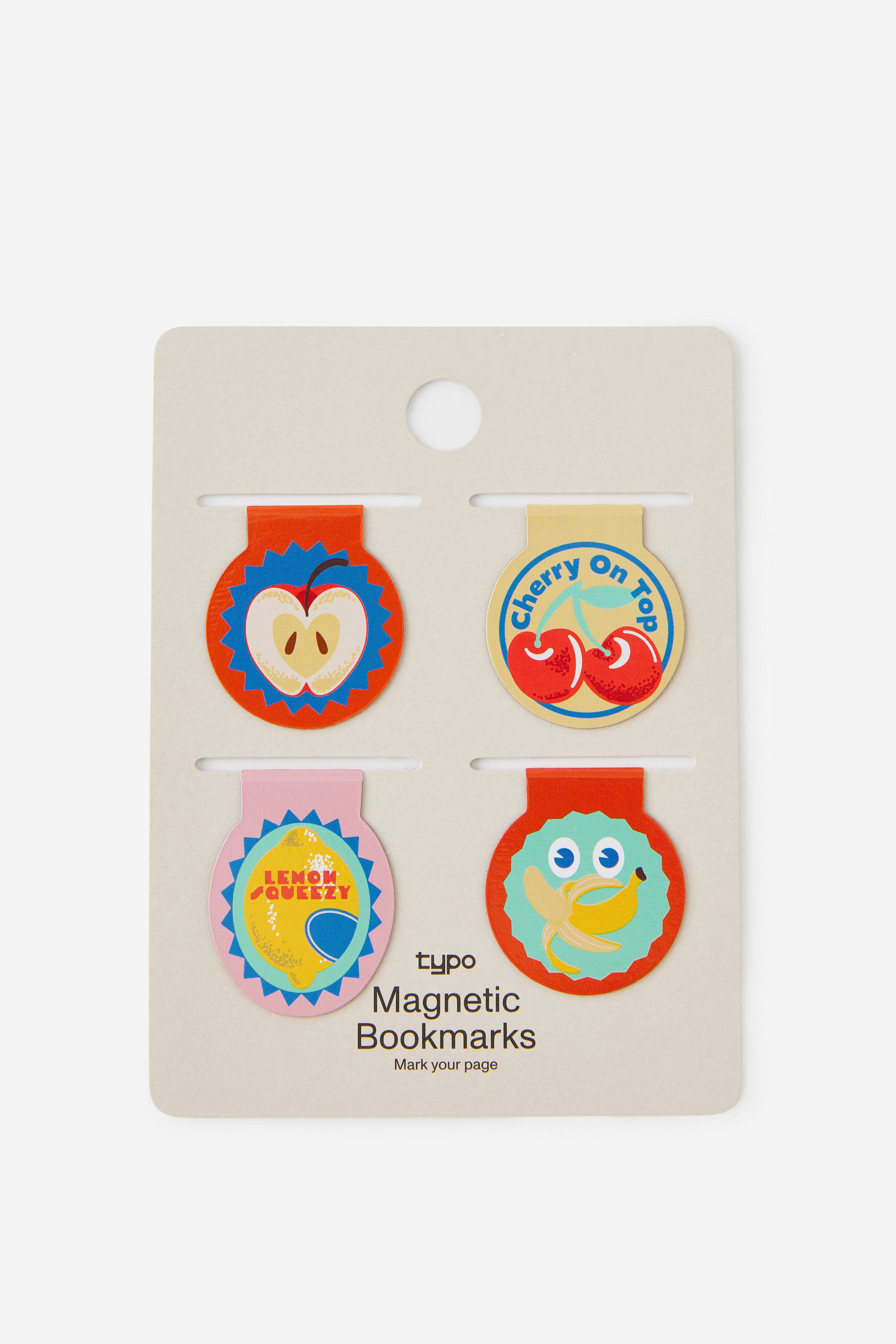 Magnetic Bookmarks 4Pk