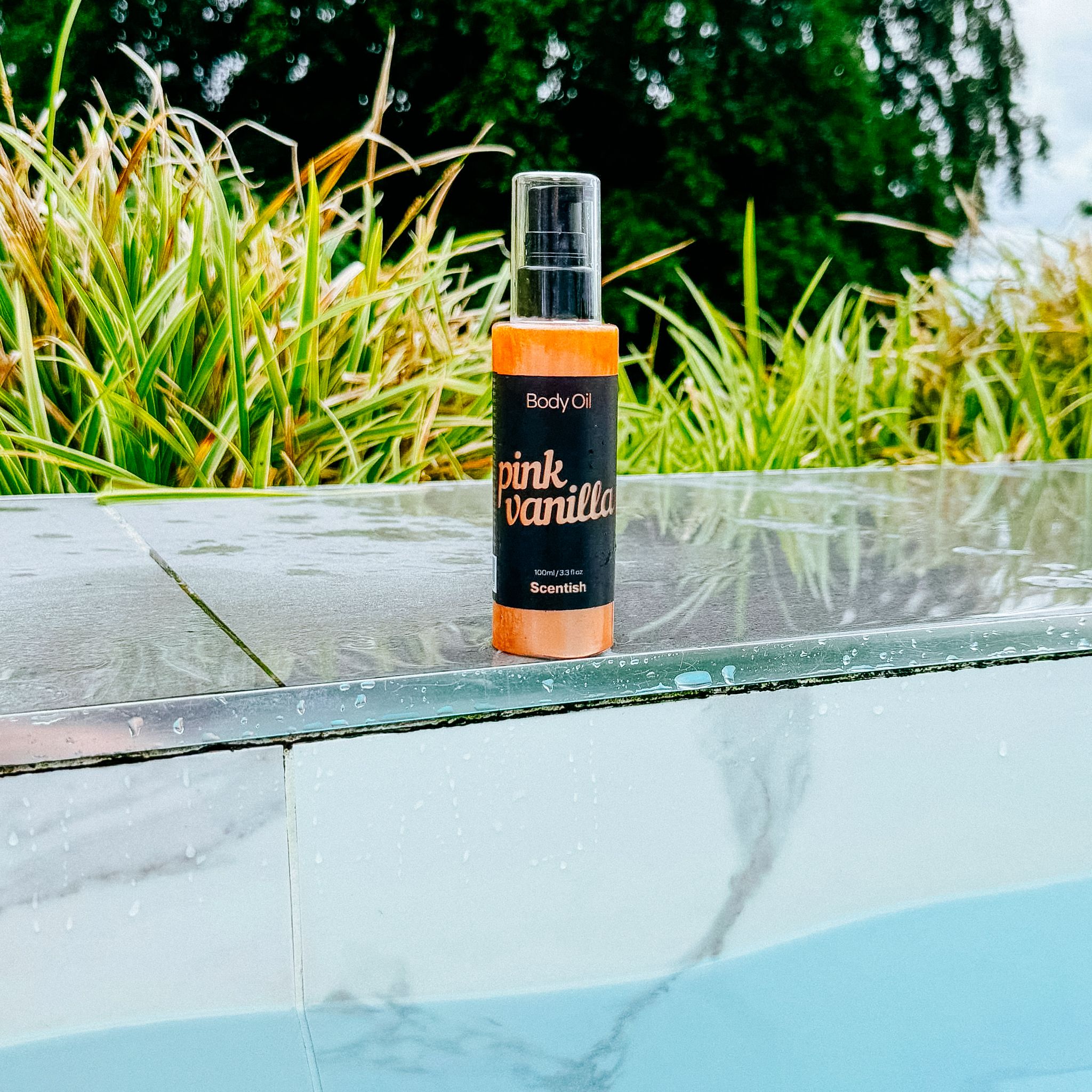 Scentish Pink Vanilla Shimmering Body Oil