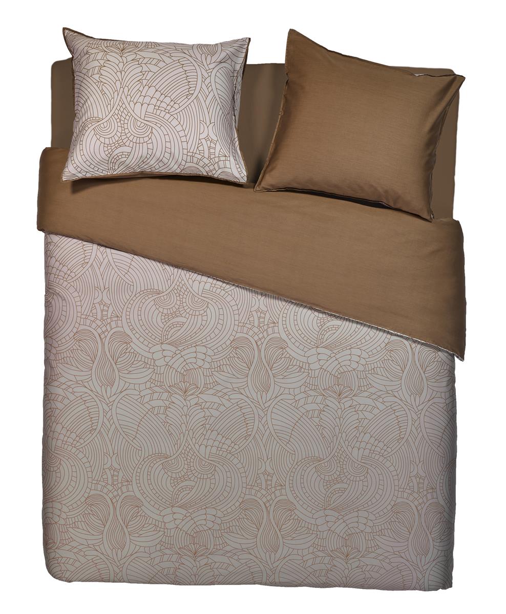MOOOI dekbedovertrek Dodo Pavone - 240x200/220 cm - grijs