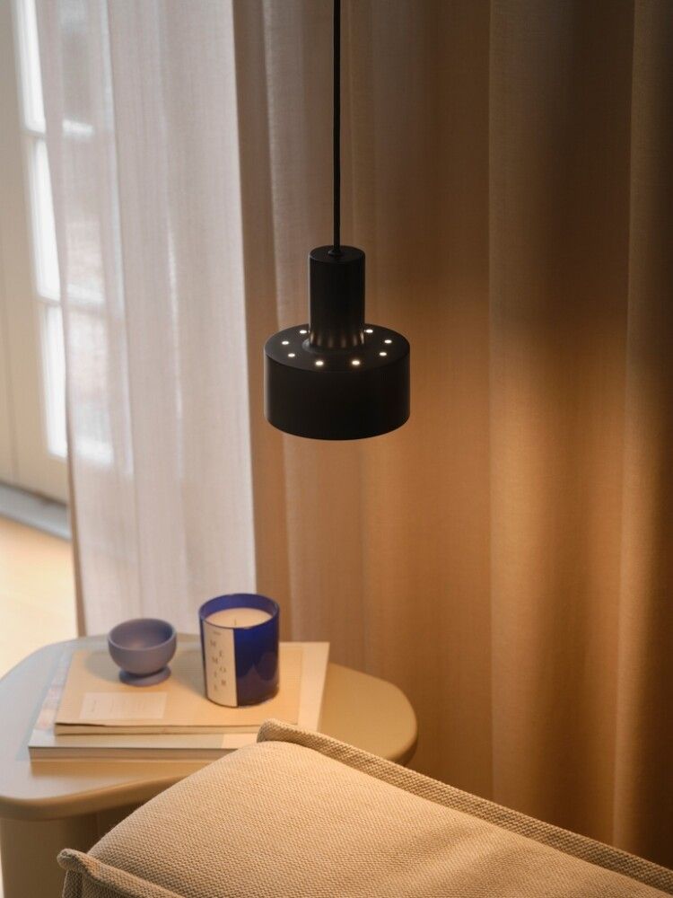 PENDEL NORDLUX MATIS E27 SORT METALL Ø12,5 CM