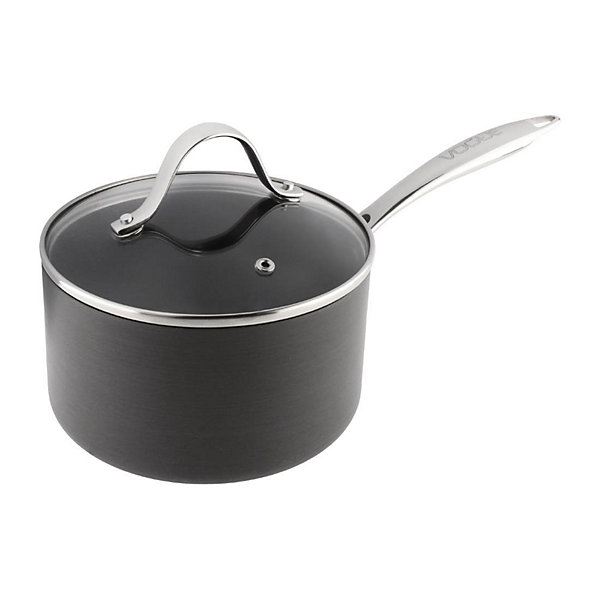 Casserole Antiadhésive en Aluminium Anodisé 16 à 20 cm - Vogue - Noir - l0.1- L0.1- P0.1- h9- Aluminium