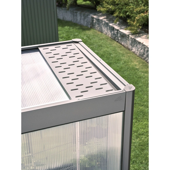 Wetterschutz, BxHxT: 50,2 x 4,7 x 30,2 cm, dunkelgrau-metallic