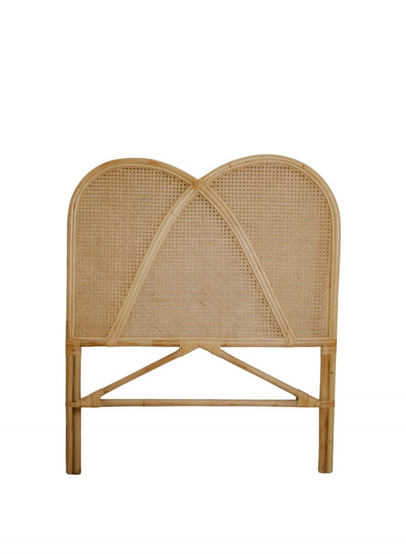 ALMA - Tete de lit rotin et cannage - 1 pers.