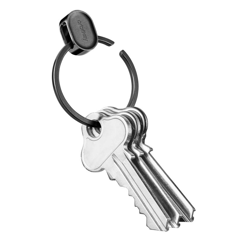 OrbitkeyZwarte stalen Orbitkey ring