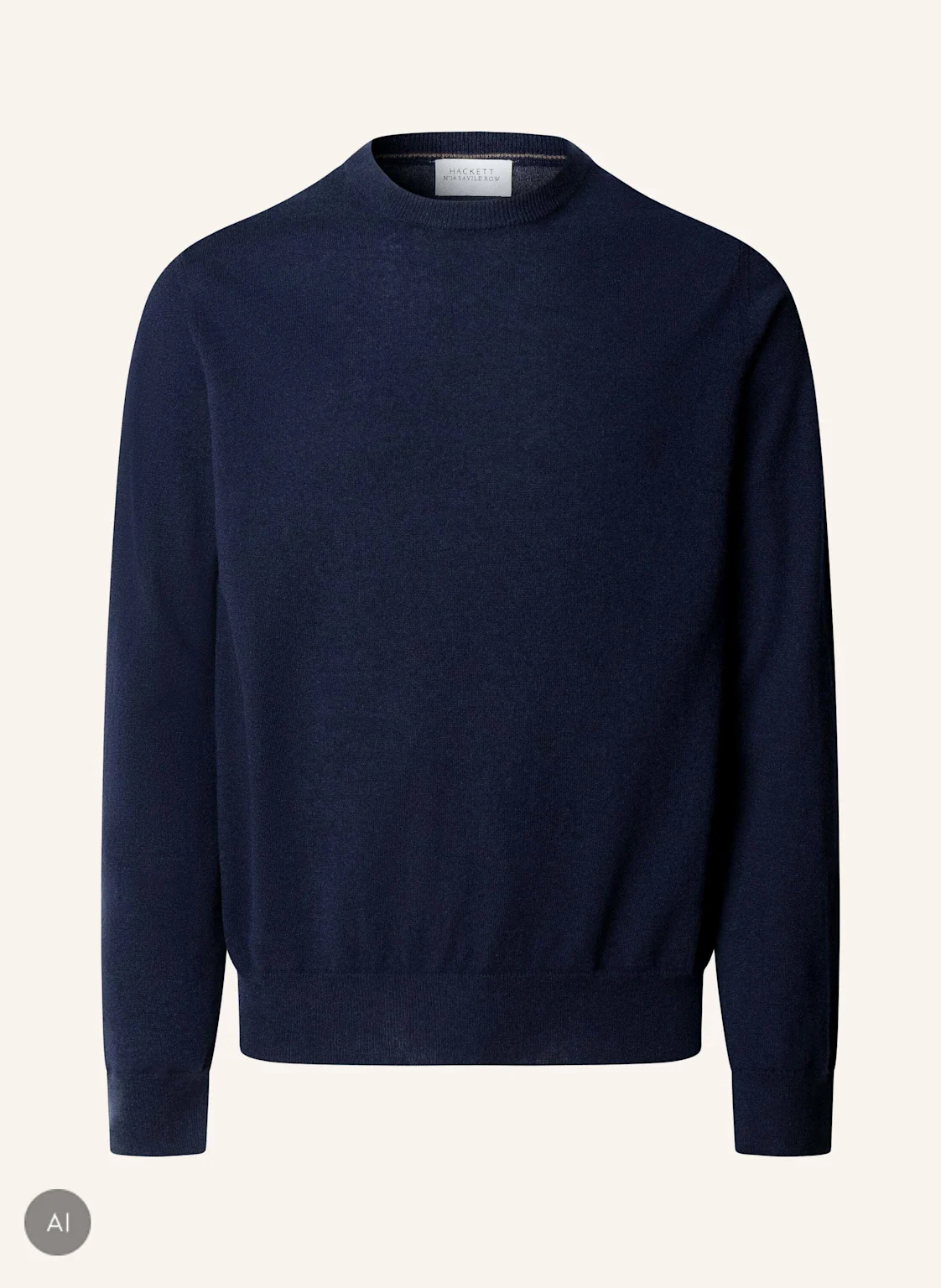 HACKETT LONDON Pullover SR CASHMERE CREW