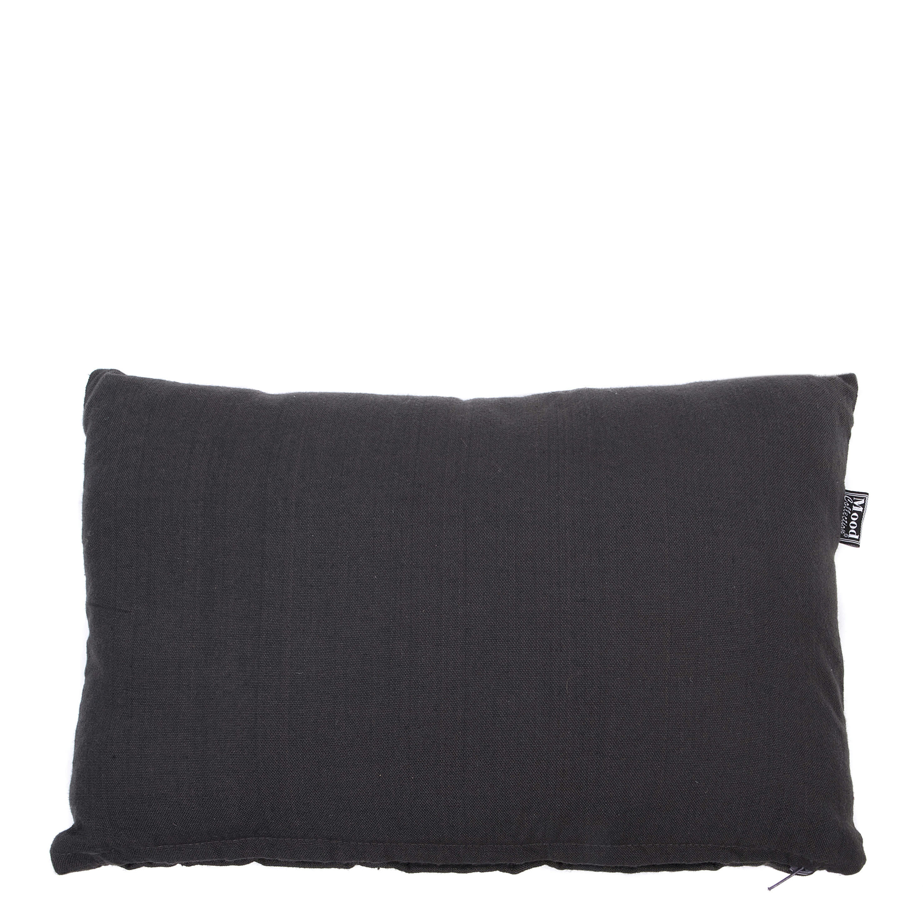 TIVOLI - Coussin d'exterieur en coton anthracite 45x30