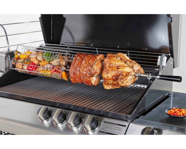 Turbo 240v Rotisserie Motor & Light