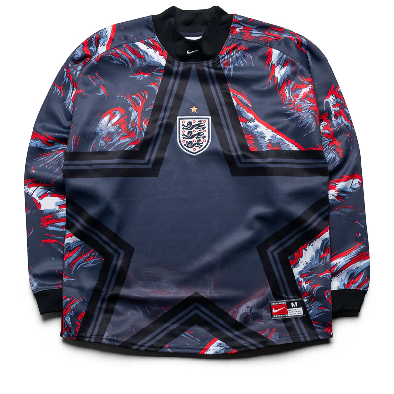 Nike England Authentic Goalkeeper Jersey - Black/Obsidian