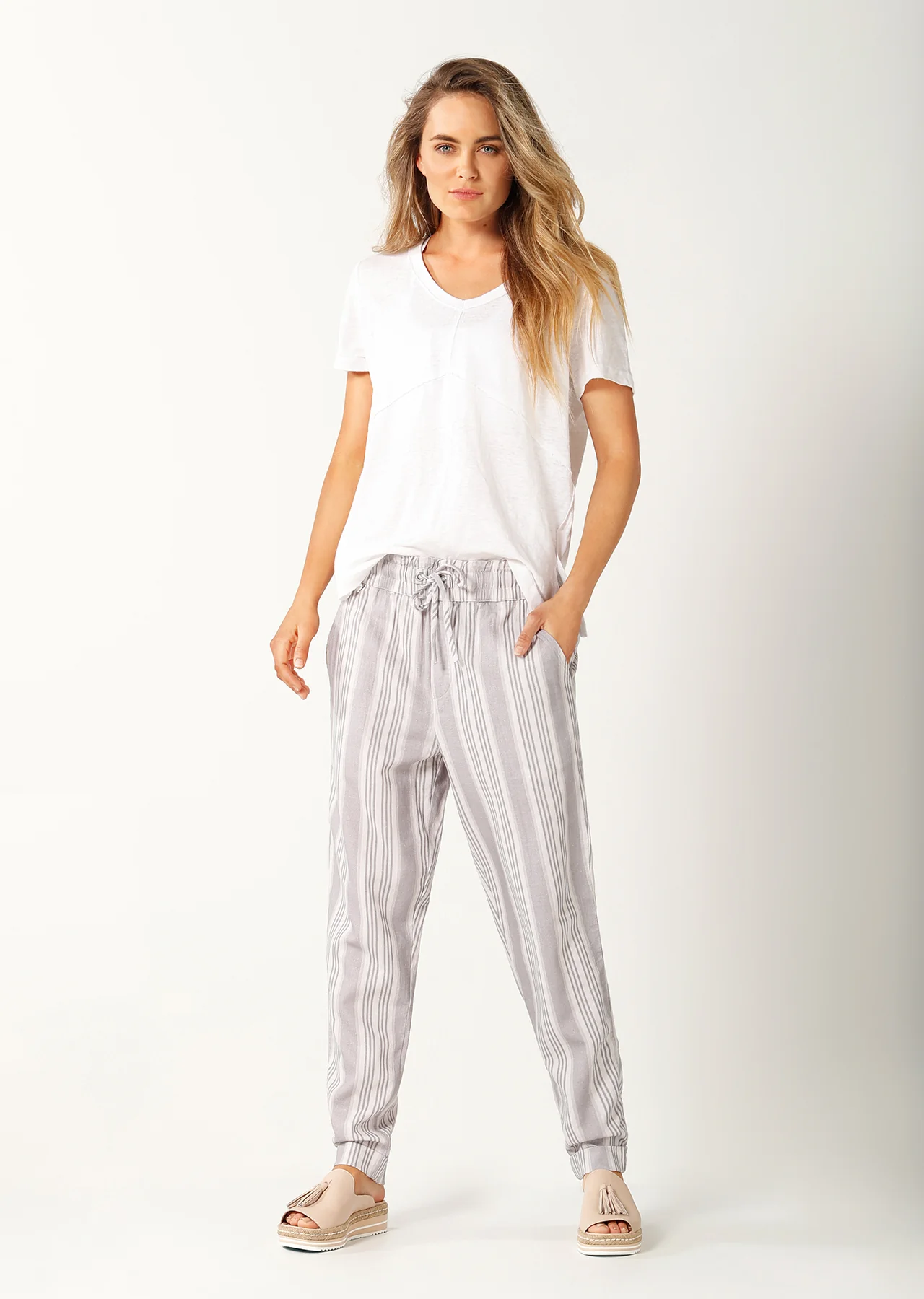 Linen Active Pants