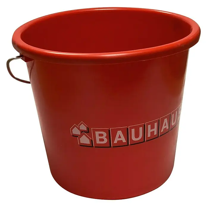 BØTTE BAUHAUS 12L RØD