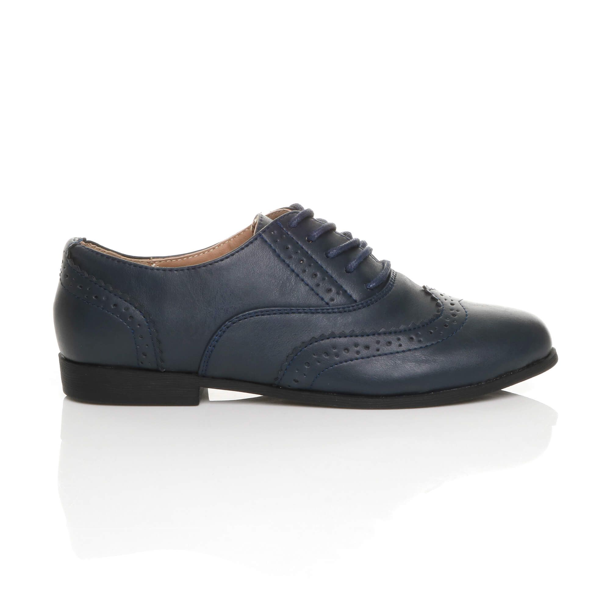 AJVANI Flat Heel Lace Up Oxfords Brogues