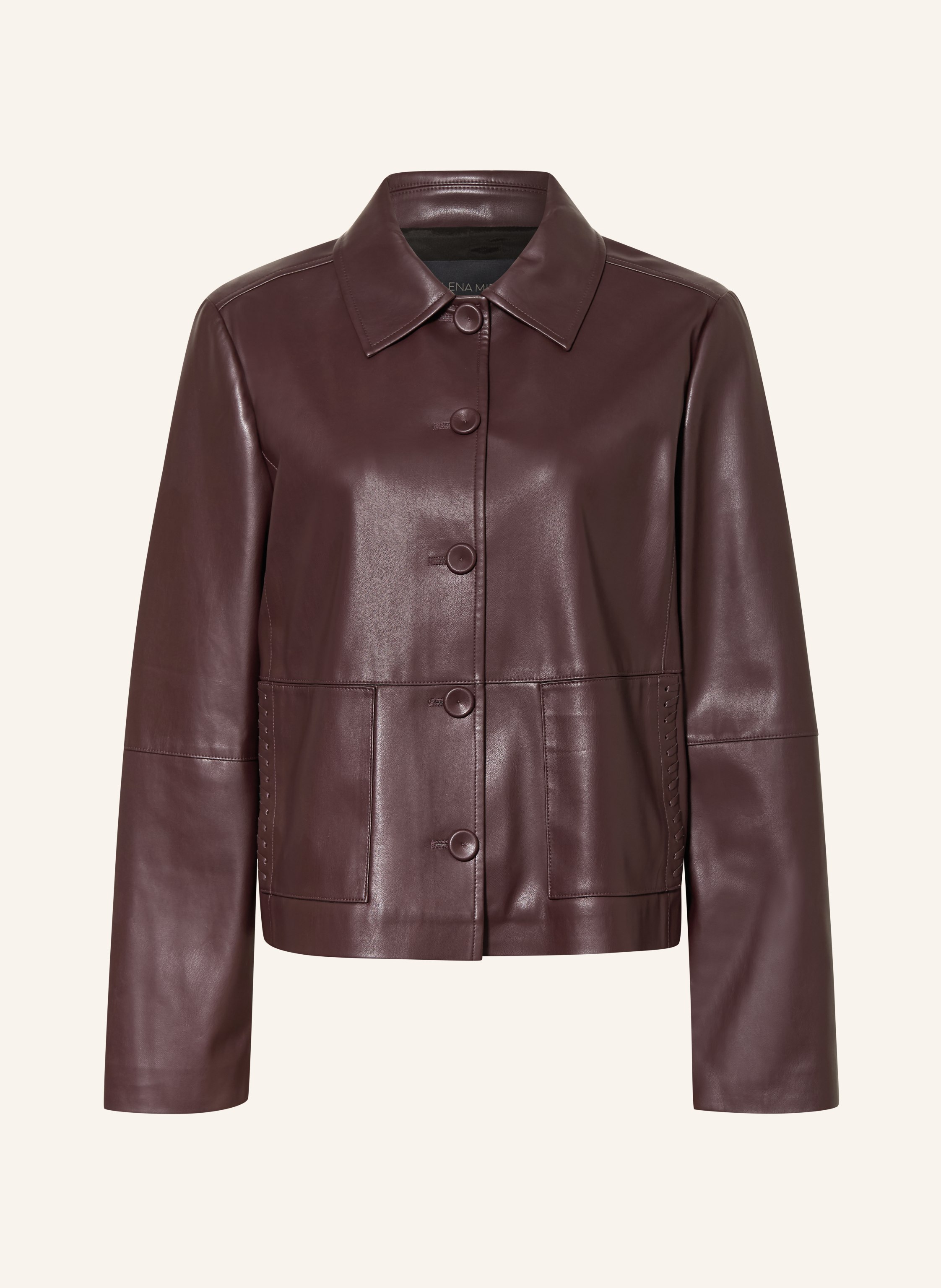 ELENA MIRO Jacke in Lederoptik