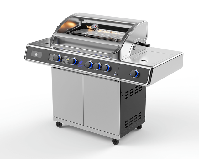 Beefmaster Deluxe T-Series 4 Burner BBQ