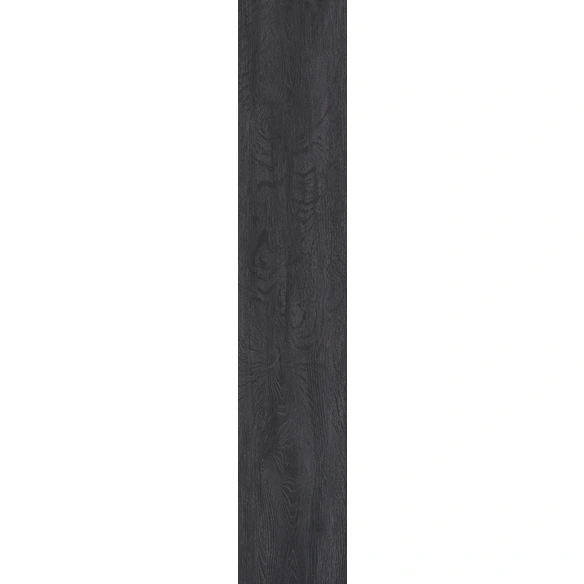 Vinylboden, BxL: 228 x 1220 mm, Eiche, schwarz