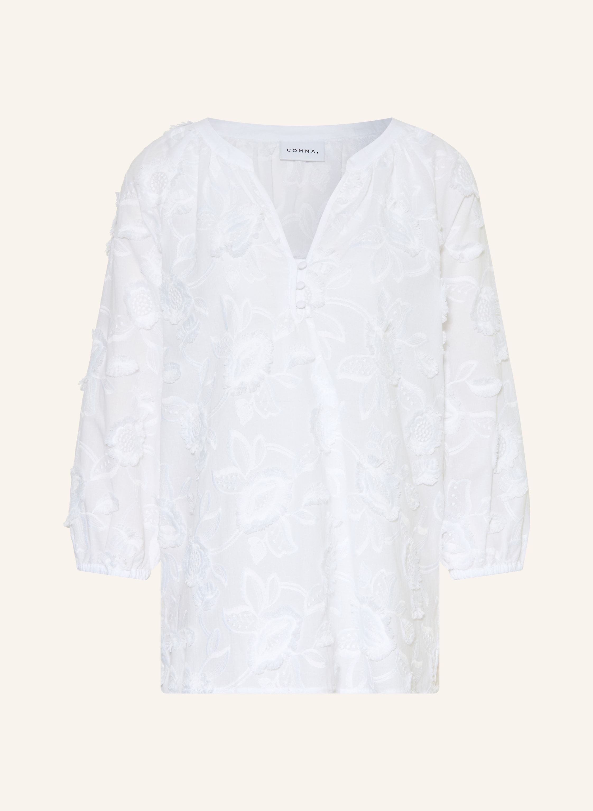 COMMA Blusenshirt mit 3/4-Arm