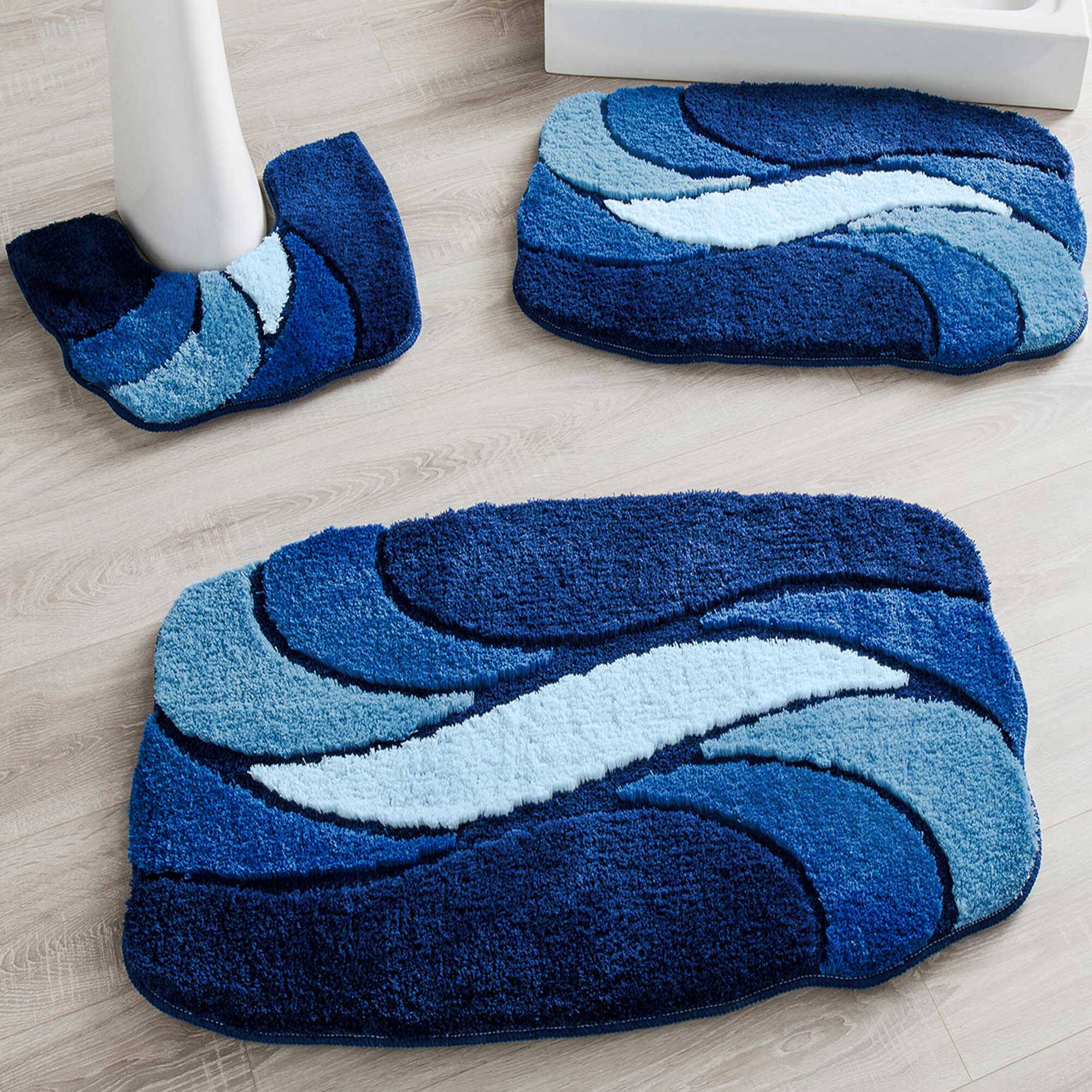 Tapis de bain pétales
