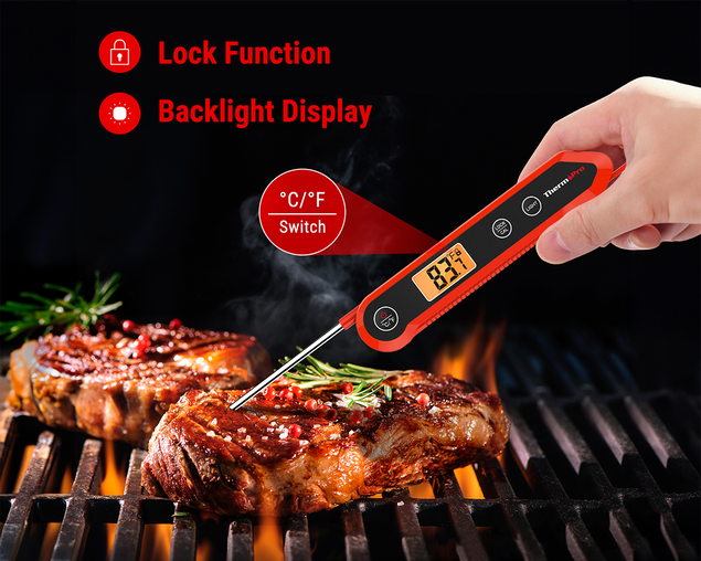 ThermoPro TP03HW Instant Read Thermometer