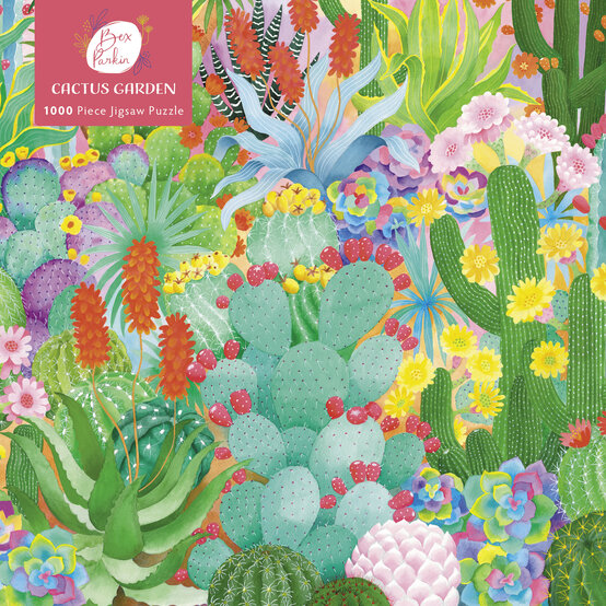Bex Parkin Cactus Garden Jigsaw Puzzle 1000 Pieces