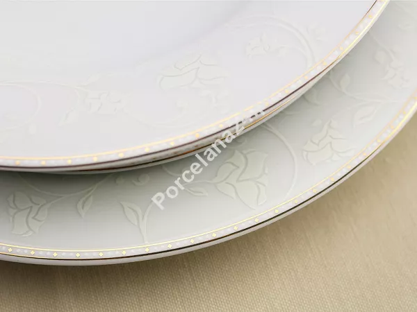 Komplet talerzy na 6 osób (18el) Bogucice - Julia Gold Plus 1172