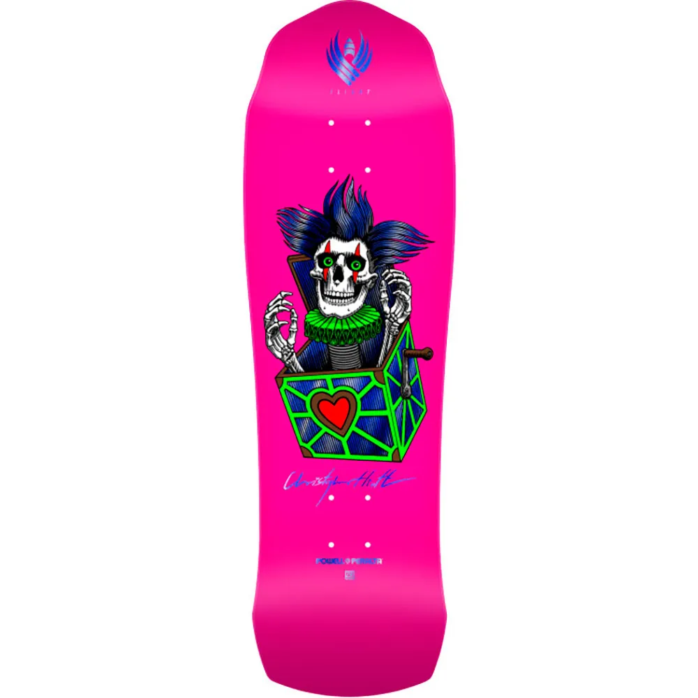 Powell Peralta Pro flight chris hiett skull 9.5´´ skateboard deck