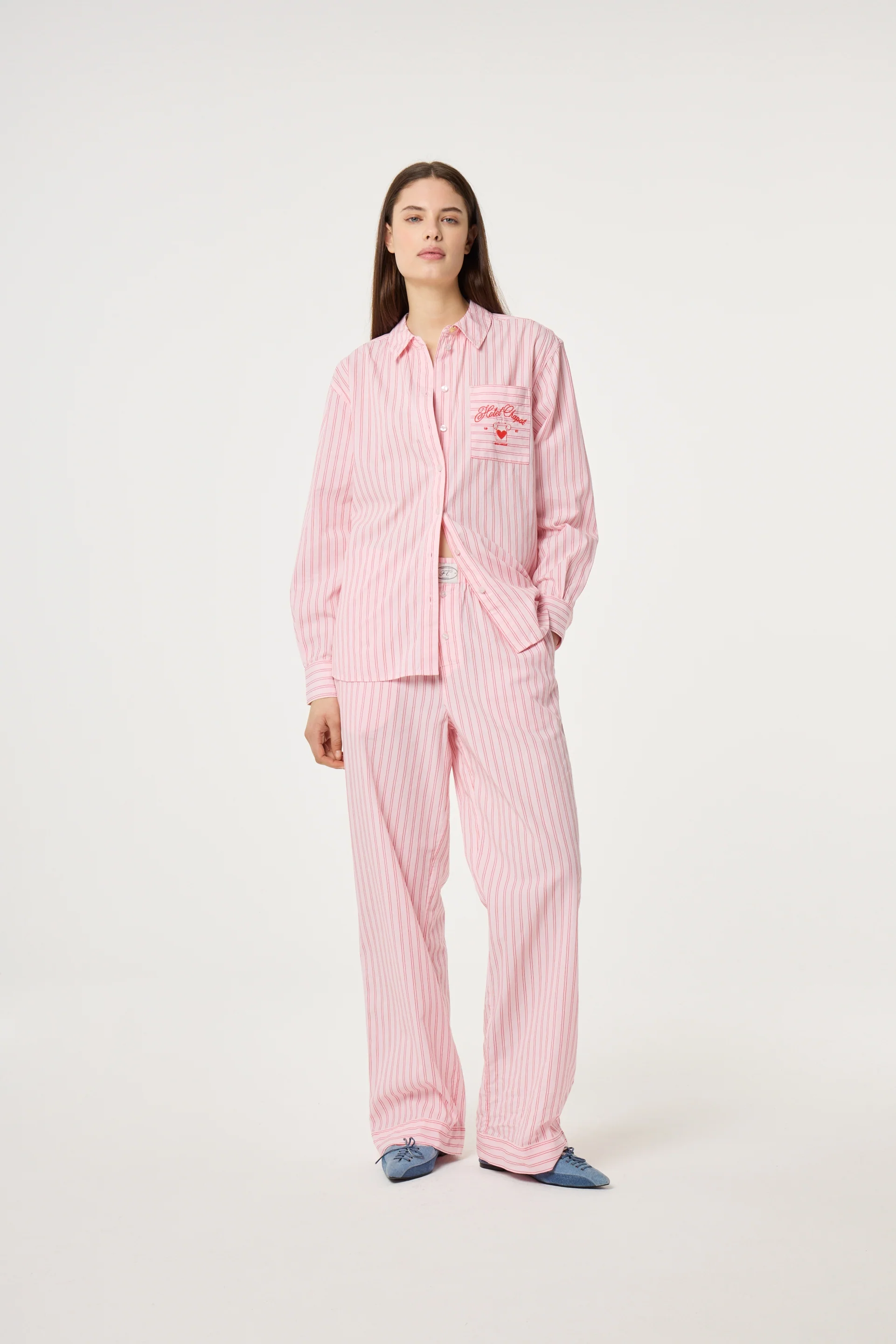 Axel Trousers | Pink Rendez Vous