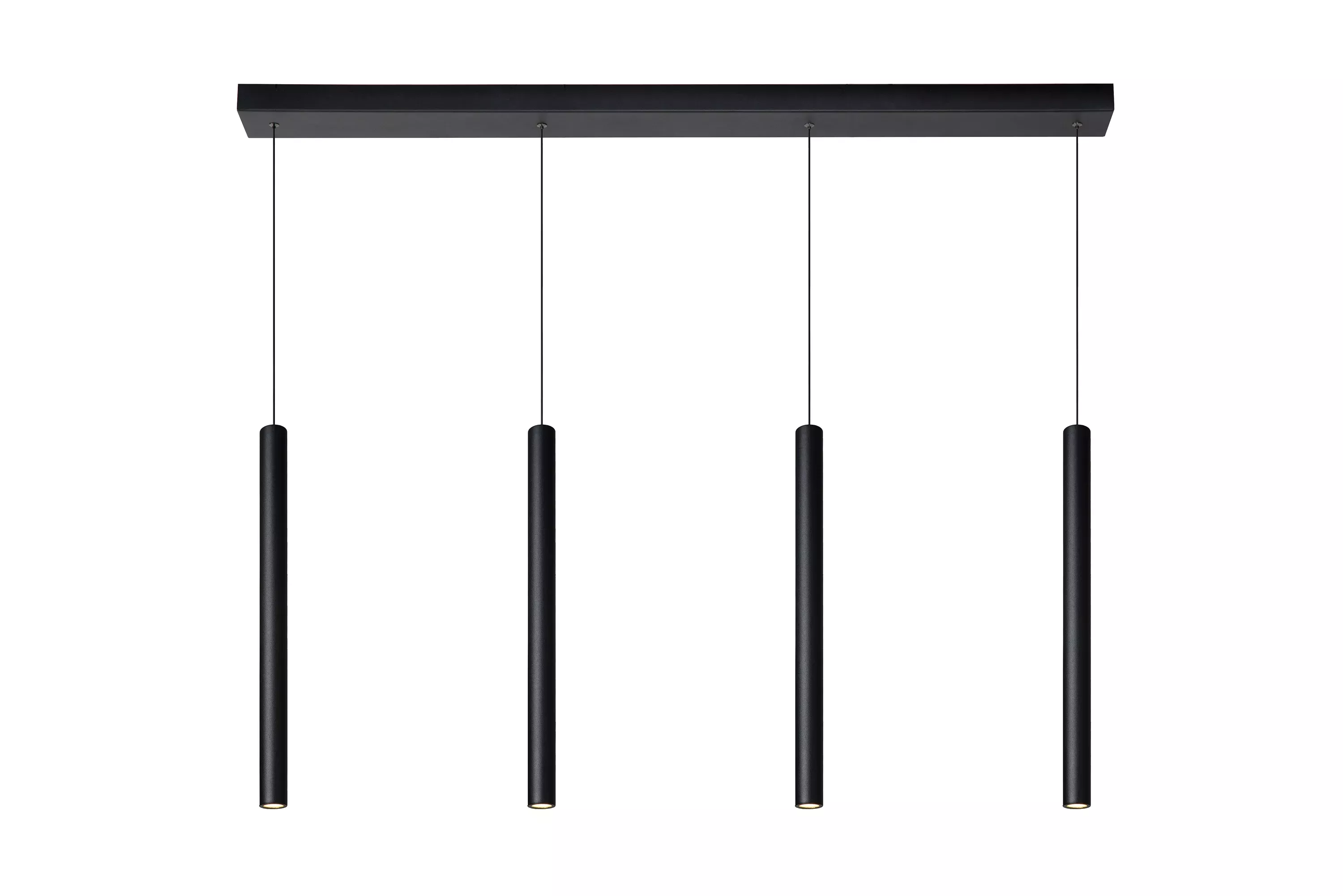 Lampa wisząca LORENZ czarna LED 1x16W Ciepła biel 100lm Lucide