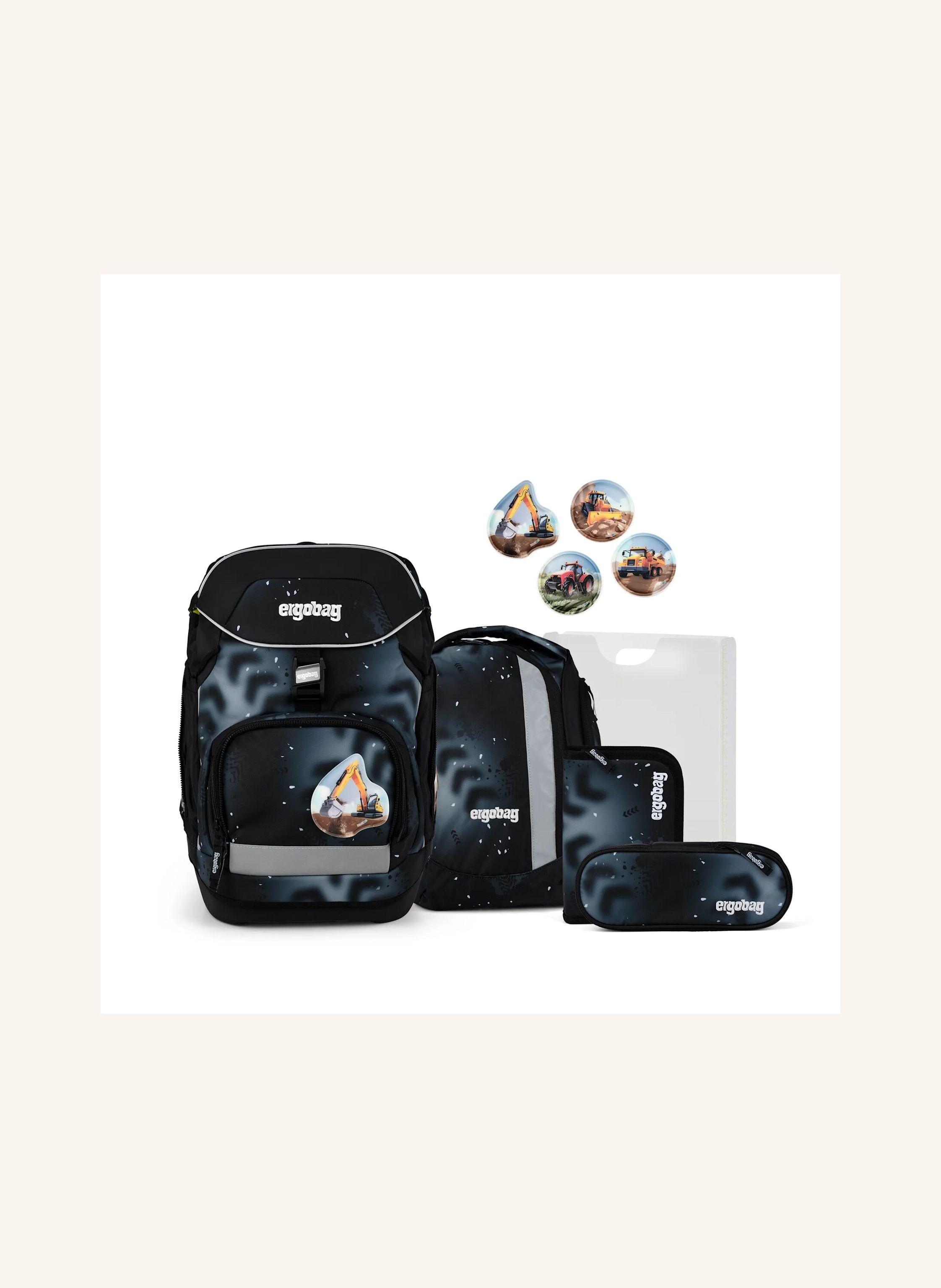 ergobag Schulranzen-Set PACK SET