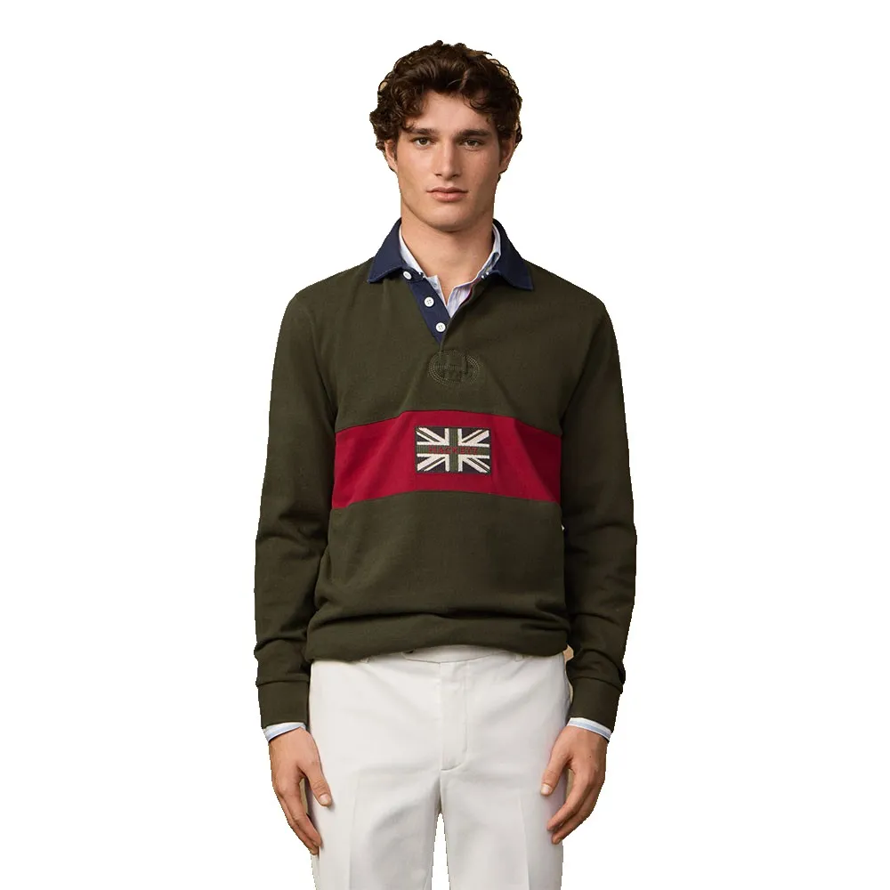 Hackett HM5700010 long sleeve polo