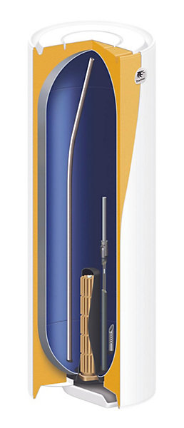 Chauffe-eau DURALIS ACI Vertical - 50 l - 1200W - Diamètre : 505 mm - Hauteur : 575 mm