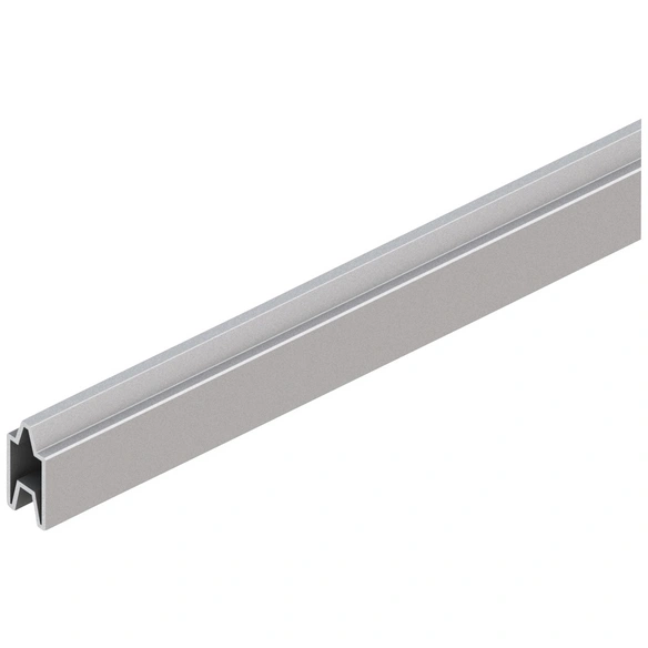 Abschlusselement, BxHxT: 179 x 3 x 2 cm, für System WPC Zaun