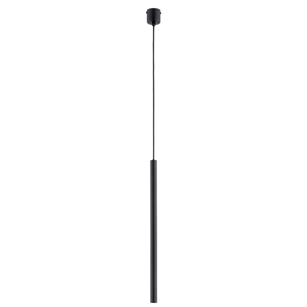 Lampa wisząca czarna COLLET 1xG9x10W wym: 95x5,2x5,2 cm Alfa