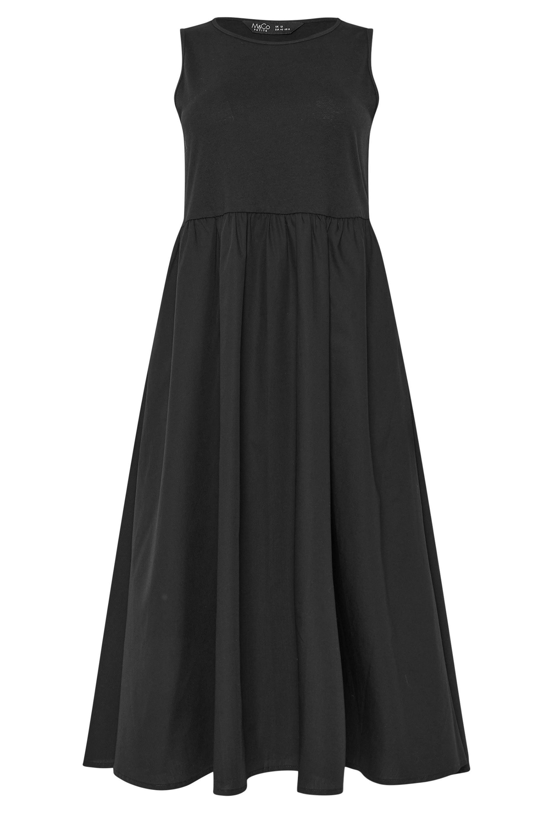 M&Co Petite Sleeveless Midi Dress
